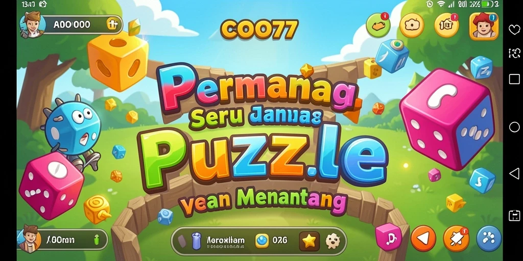 Tampilan menarik dari gameplay COO77 dengan berbagai tantangan puzzle.