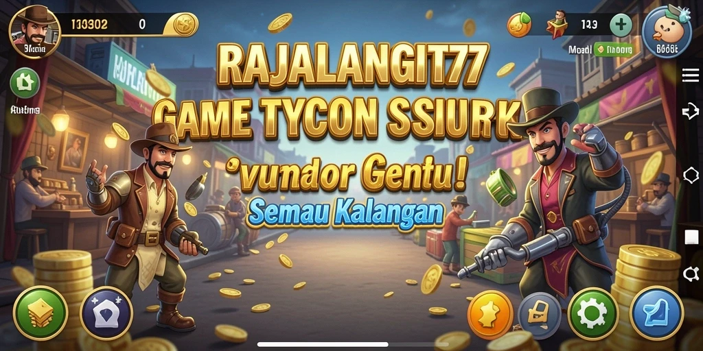 Tampilan gameplay menarik dari RAJALANGIT77 yang penuh warna.